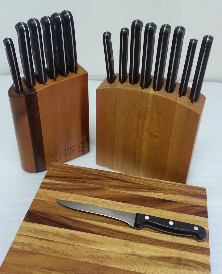 Knife Blocks and Cutting Board